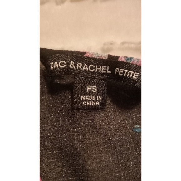 Zac And Rachel Top Petite Small Floral Boho Feminine Romantic Effortless Chic - Picture 3 of 16